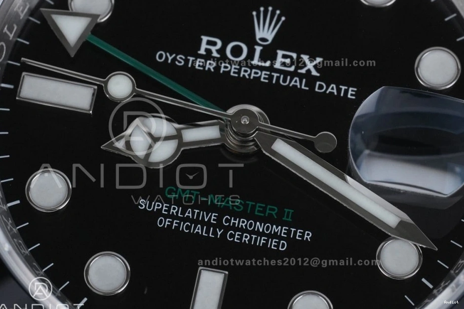 V2 on Edition 1:1 SH3285 SS LN New II 904L Jubilee Bracelet 116710 ARF Best Master GMT 0404